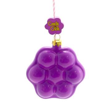 Holiday Ornaments Candy Crush Purple Candy  -  3.0 Inches -  Sweet Department 56  -  4057400  -  Glass  -  Purple