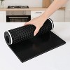 LunaLulinlk Premium Bar Mat 18"x12" Coffee Mat, Dish Drying Mat, Durable & Stylish Service Counter Top Dish Drying Mat,Glass - 3 of 4