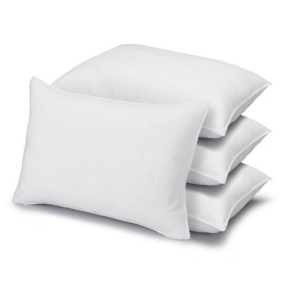 White Hypoallergenic Polyester King Pillows, Set of 4