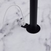 61.5" Amelia Modern Floor Lamp with Table and USB Port - Teamson Home: ETL Listed, Push Button Switch - 4 of 4