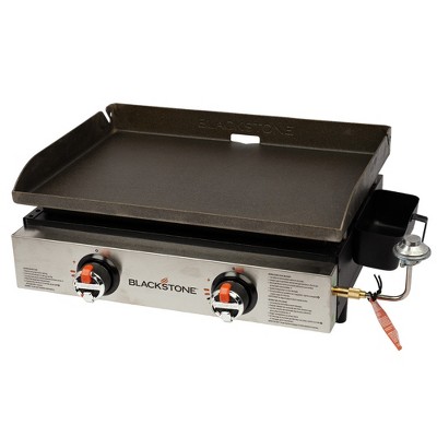 BLACKSTONE - Blackstone 22 in. W Steel Nonstick Surface Tabletop Griddle : Blackstone