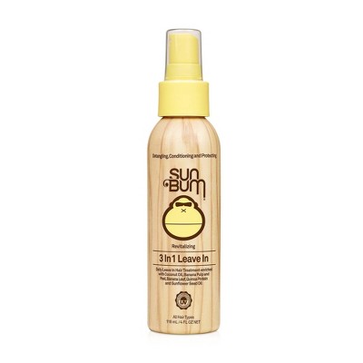 Sun Bum 3 In 1 Leave In Hair Conditioning Treatments - 4oz