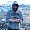 Vintage Football Sweater Cool Sports Funny Graphic Novelty Hoodie - Crazy Dog Hoodie - 2 of 4