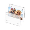 Unique Bargains Home Office Double-Sided Magnetic Acrylic Picture Frame - 3 of 4