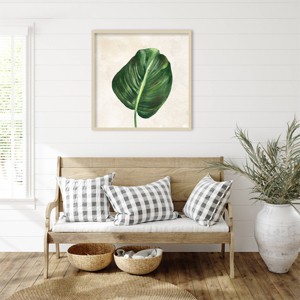 Amanti Art Tropical Leaves I by Lee C Framed Wall Art Print - 1 of 4