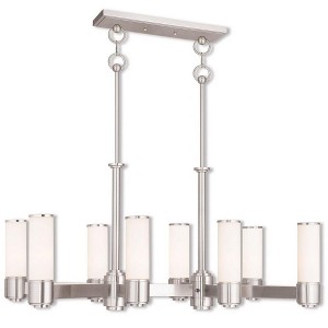 Livex Lighting Weston 8 - Light Chandelier in  Polished Nickel - 1 of 1