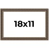 PosterPalooza | Sculpted Silver Picture Frame - UV Acrylic, Backing Board, Hanging Hardware Included - 2 of 4