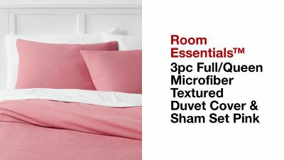 Easy-care Duvet Cover & Sham Set - Room Essentials™ : Target