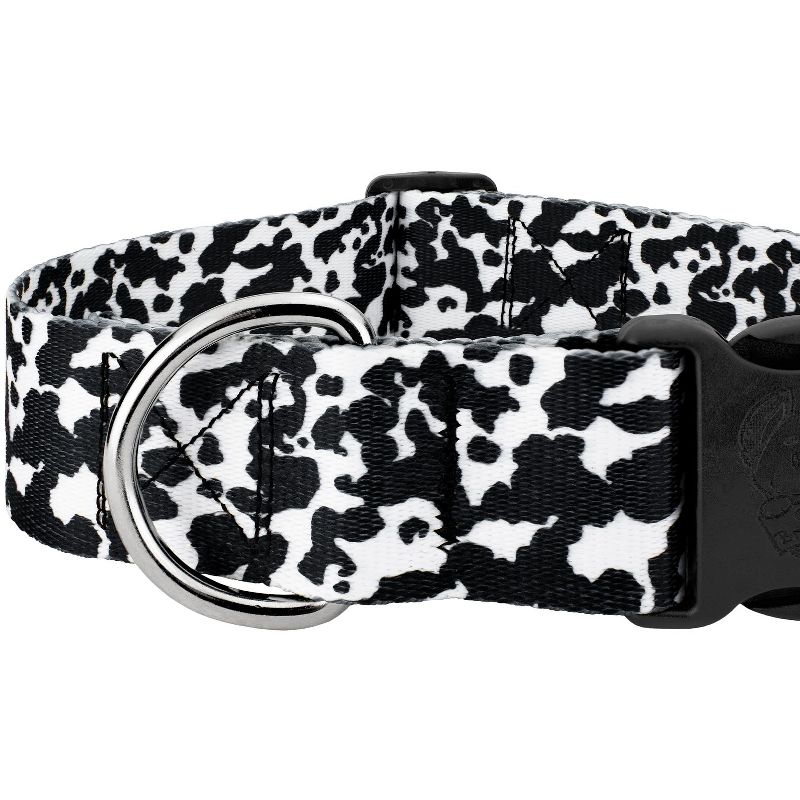 Country Brook Petz 1 1/2 Inch Deluxe Dairy Cow Dog Collar, 4 of 5