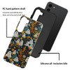 BONGEEK Case Compatible with Samsung Galaxy S23 Plus,Scratch Resistant Hybrid 2-Layer Hard Shell Bright Phone Case, Autumn Garden Halloween - 2 of 4