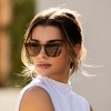 WMP Eyewear Metal Temple Round Polarized Sunglasses - 3 of 4