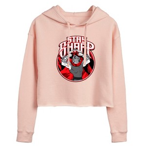 Women's - Teenage Mutant Ninja Turtles - Stay Sharp Cropped Graphic Hoodie - 1 of 3