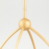 Mitzi Elsa 8 - Light Chandelier in  Gold Leaf - 2 of 4