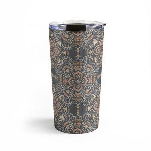 Pimlada Phuapradit Kaasni Gray Travel Mug 20 oz Stainless Steel Travel Mug - Deny Designs - 1 of 4