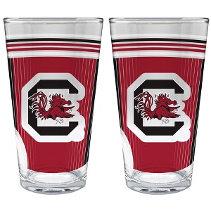 NCAA South Carolina Gamecocks 2pc Pint Glass Set - 1 of 1