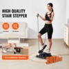 VEVOR Stair Stepper, Mini Stepper for Exercise at Home, Hydraulic Fitness Twist Stepper with Resistance Bands, Stair Climber, 330LBS Load Capacity - 3 of 4