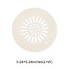Unique Bargains Drain Strainer Round Drain Strainer TPR 5.24"x5.24" 1 Pc - 3 of 4