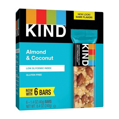 KIND Almond & Coconut Bars - 14oz/6ct