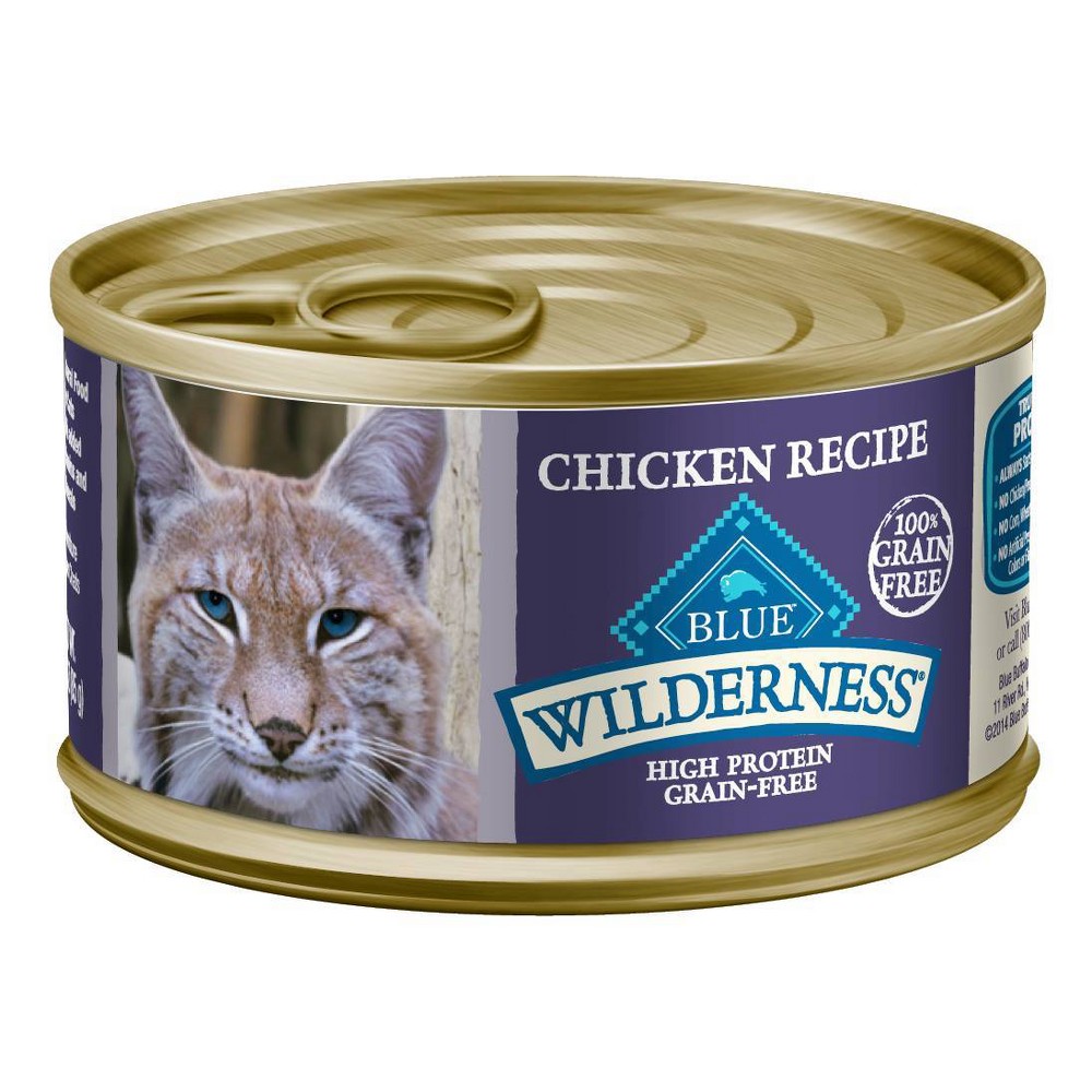 UPC 840243104987 product image for Blue Buffalo Wilderness Grain Free Chicken Recipe Wet Cat Food - 24pk/3oz | upcitemdb.com