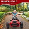 12V 3 Wheeler Kids Electric Ride on Truck & ATV Motorcycle, 2x55W Motor, 7MPH, 2 Speeds, LED Lights, Music - 2 of 4