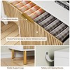 3 Drawer Dresser for Bedroom, Large Nightstand Chest of Drawers, Modern Wood Storage Dresser Organizer - 4 of 4