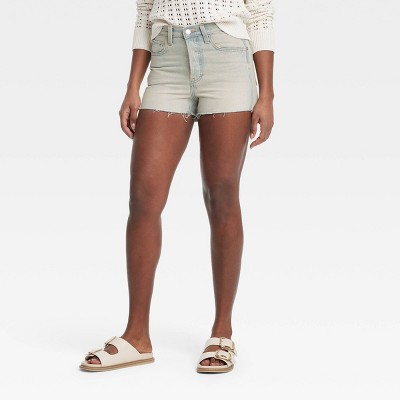 Women's High-Rise Cutoff Mini Jean Shorts - Universal Thread™