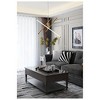 Elegant Lighting Sonya 3 Light Gold Pendant - 2 of 4