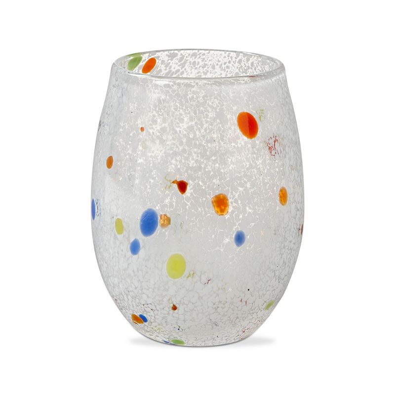 TAG Confetti Stemless Wine Glass, 1 of 4