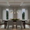 Maxax 28" 5-Light Glass Chandelier - 2 of 4