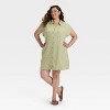 Women's Short Sleeve Mini Shirtdress - Universal Thread™ - 3 of 3
