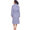 ADR Women's Plush Robe, Women's Plush Bathrobe, Fuzzy Pink Purple Comfy Robe Woman - 2 of 4