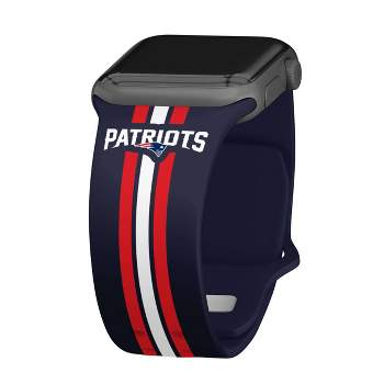 NFL New England Patriots Wordmark HD Apple Watch Band