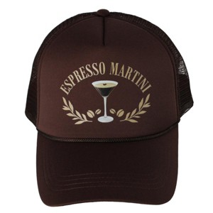 CTM Women's Espresso Martini Trucker Hat - 1 of 3