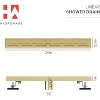 Linear Shower Drain - C06 Brushed Gold - 24 Inches - 4 of 4