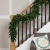 Northlight Holly Berries and Pine Artificial Christmas Garland - 6' - Unlit - 2 of 4