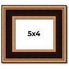 PosterPalooza | Photo Size Weathered Gold Picture Frame - UV Acrylic, Foam Board Backing, Hanging Hardware - 2 of 4
