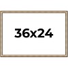 PosterPalooza | Refined Silver Picture Frame - UV Acrylic, Backing Board, Hanging Hardware Included - 2 of 4