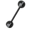 HalloweenCostumes.com    100lbs Strongman Barbell Weight, Black - 2 of 3