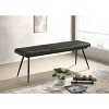 NicBex Modern 54" Bedroom Bench Leather Upholstered Accent Stools with Cushioned Top for Bedroom and Entryway - 2 of 4