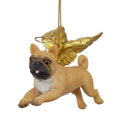 Design Toscano Honor the Pooch: Pug Holiday Dog Angel Ornament