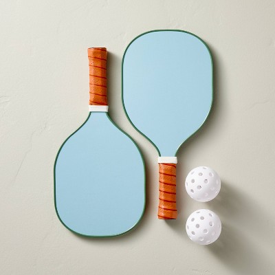 thumbnail image 2 of Hearth & Hand With Magnolia 2-Player Pickleball Paddle And Ball Set – Model 92233673, Made In USA 2 of 6