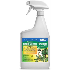 Monterey Liquid Copper Fungicide, Ready-to-Use, 32 Ounces - 1 of 2