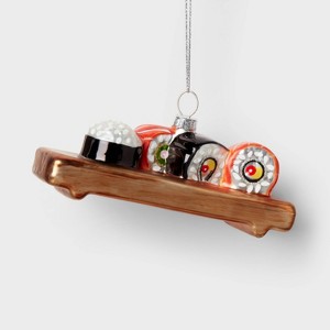 Glass Sushi Christmas Tree Ornament - Wondershop™: Indoor Decoration, 1.9" Height, No Battery Required - 1 of 3