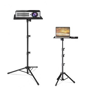 Laptop Stand,Projector Stand,Adjustable Height 26 to 63 in Laptop Tripod Stand, Portable Tripod Tall Floor for Office Home or Studio,360° 180° Swivel - 1 of 4