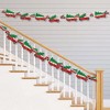 Big Dot of Happiness Merry Little Christmas Tree - Red Truck and Car Christmas Party DIY Decorations - Clothespin Garland Banner - 44 Pc - 2 of 4