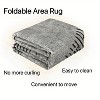 Garvee Modern Abstract Area Rug,Low Pile Rug -Non Slip Non Shedding Rug,Soft Floor Carpet Foldable Thin Rug - 4 of 4