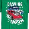 Boys' - Hot Wheels - Dashing Through The Snow Short Sleeve Graphic T-Shirt - 2 of 4
