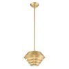 Livex Lighting Amsterdam 1 - Light Pendant in  Satin Brass - 4 of 4
