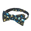 Jacob Alexander Men's Happy Hanukkah Freestyle Self-Tie Bow Tie - Black - 2 of 4