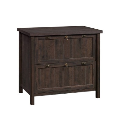 Costa Lateral File Coffee Oak - Sauder: 2-Drawer Traditional Style, Particle Board, 5-Year Warranty